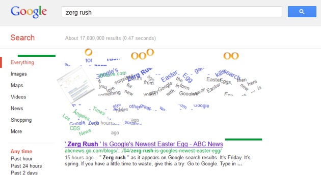 Zerg Rush Google
